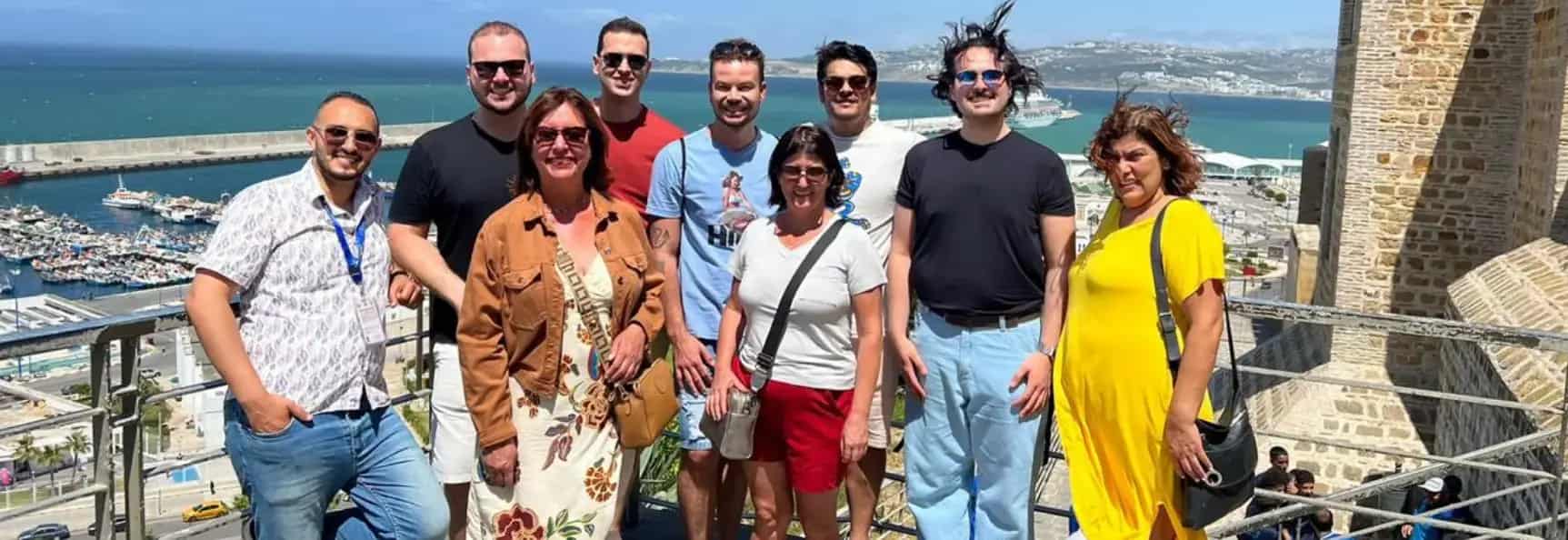 Vista panorámica de Tánger y el Norte de Marruecos